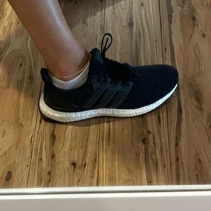 Adidas Black ultra boosts
